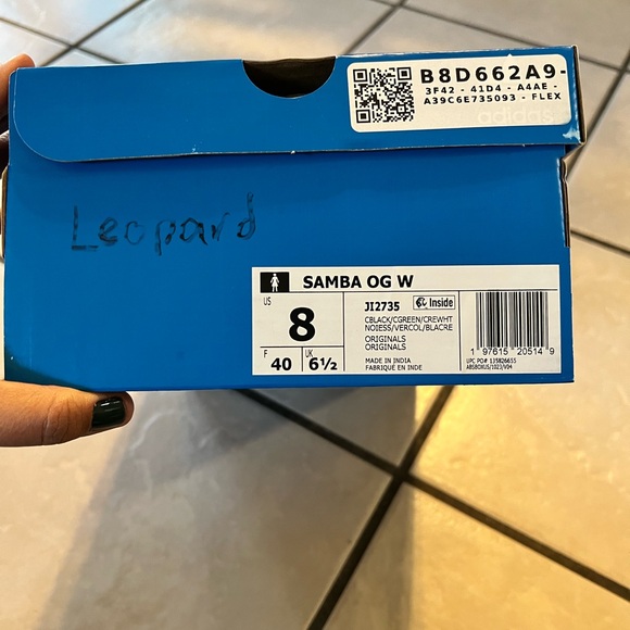 Adidas Leopard Print Sambas - Picture 2 of 16